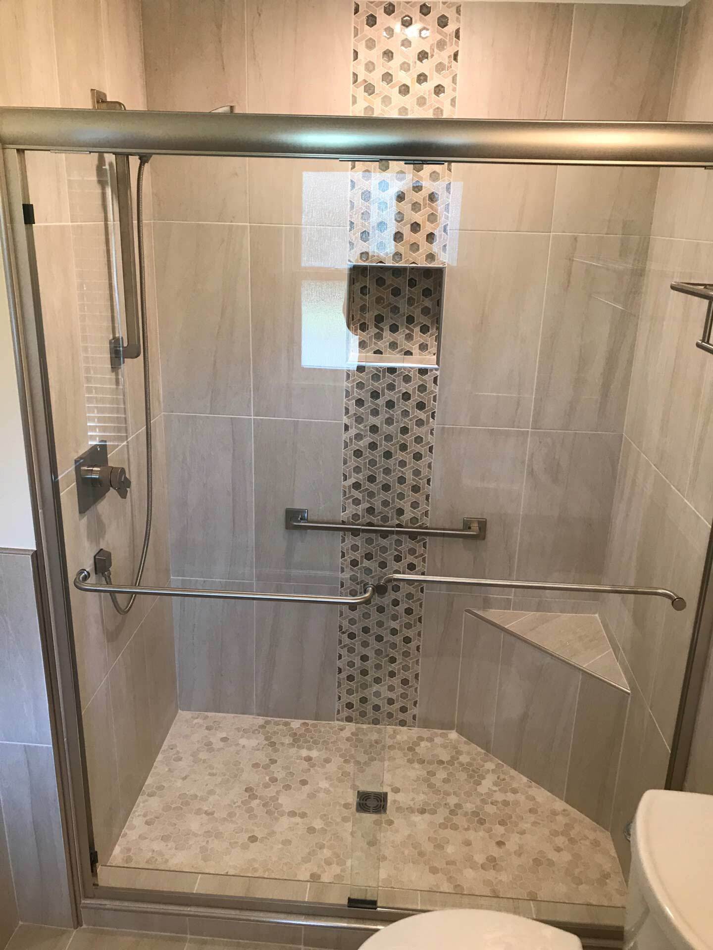Hot Springs Bathroom Remodel with Master Shower