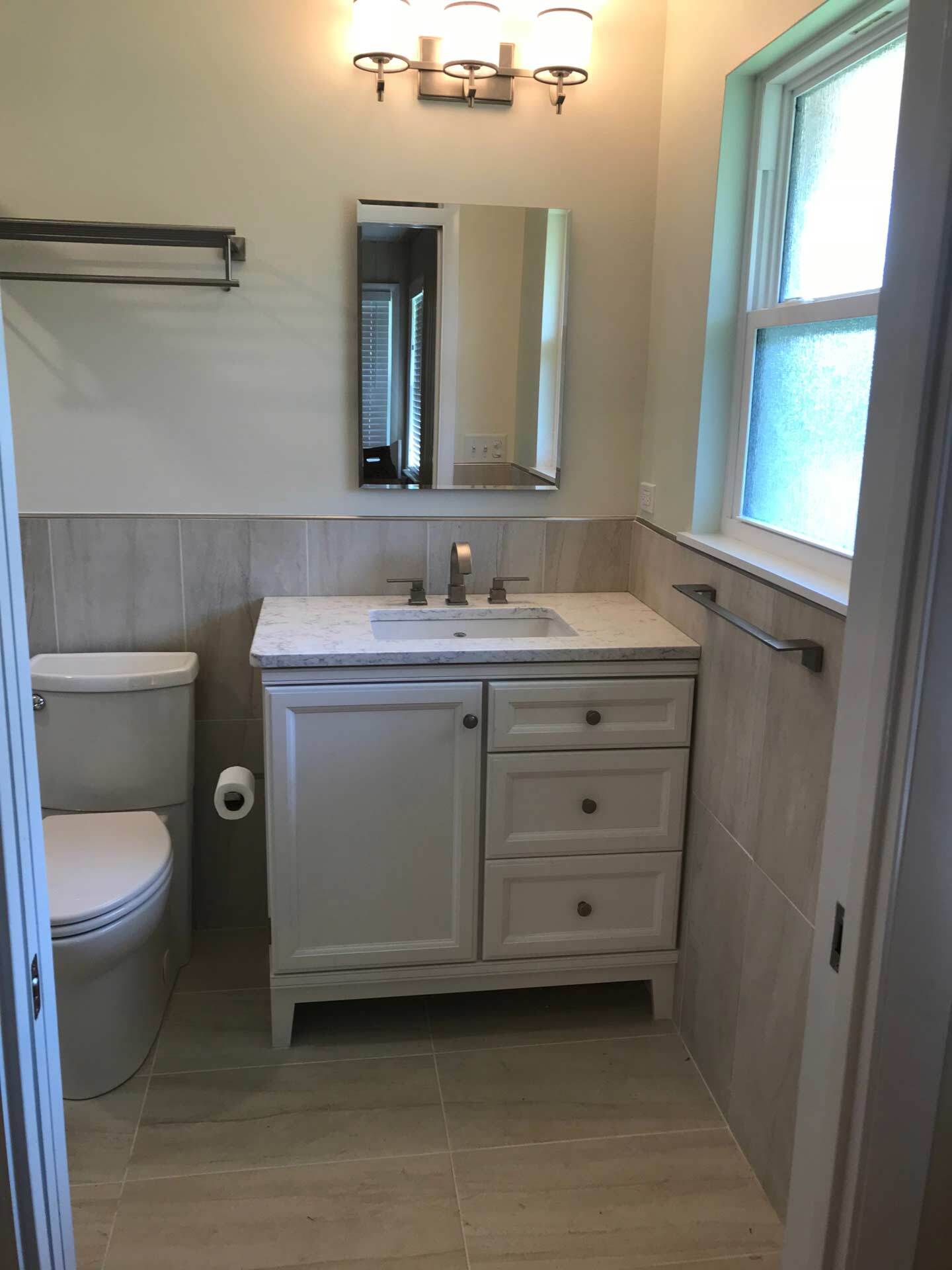 Hot Springs Bathroom Remodel with vanity