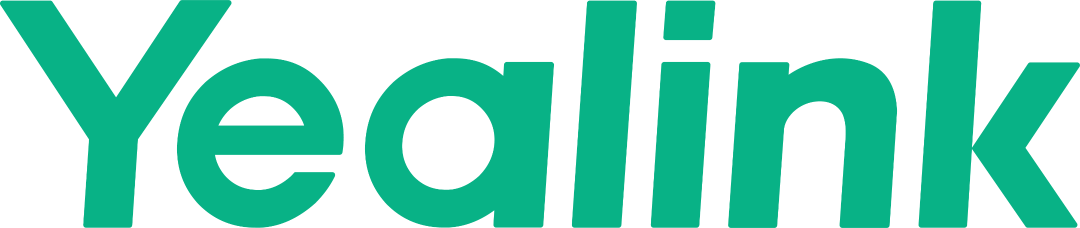 Yealink logo in green.