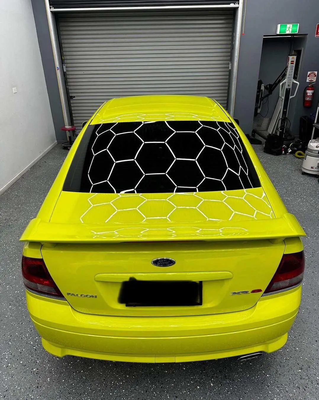 Ceramic Coated Shiny Car Rear View — VIP Car Care Newcastle in Cardiff, NSW