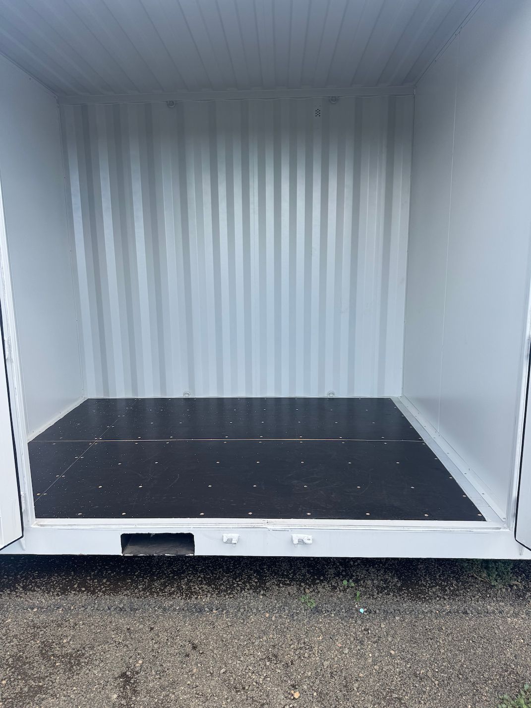 The Open Doorway of a Clean, Empty Storage Container — King Street Storage Emerald in Emerald, QLD