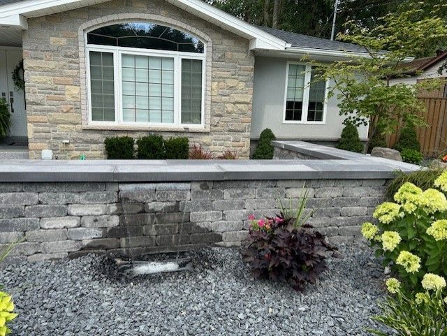 Outdoor Fountain — LaSalle, ON — Yard-Worx