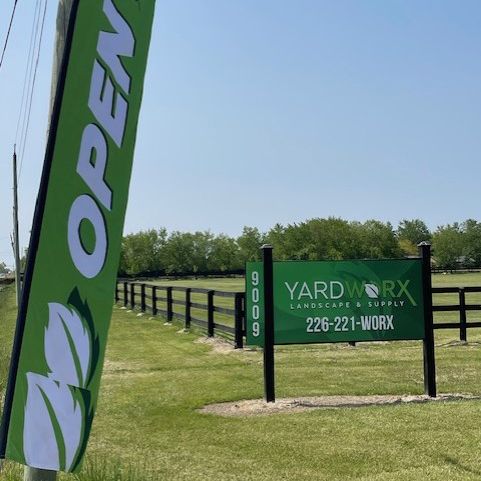 Yard-Worx Sign In Field — LaSalle, ON — Yard-Worx