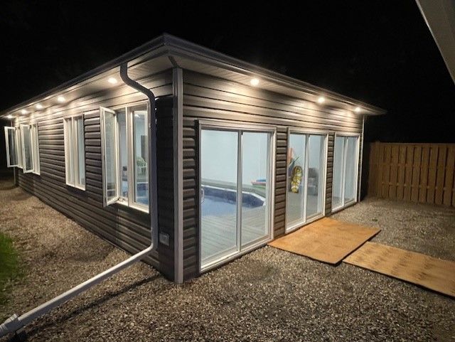 Outside Of Indoor Pool — LaSalle, ON — Yard-Worx