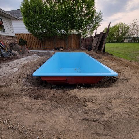 Pool Installation — LaSalle, ON — Yard-Worx