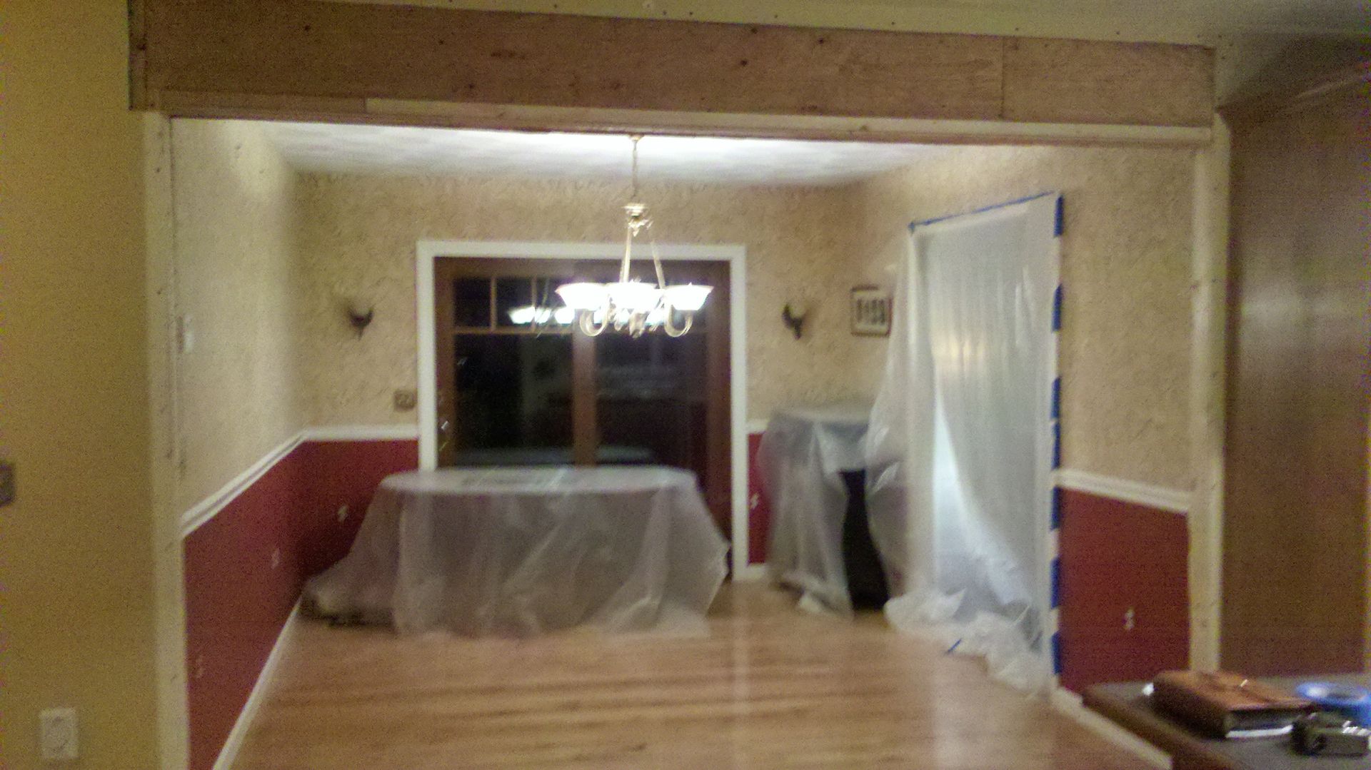 Before picture prior to our kitchen remodel