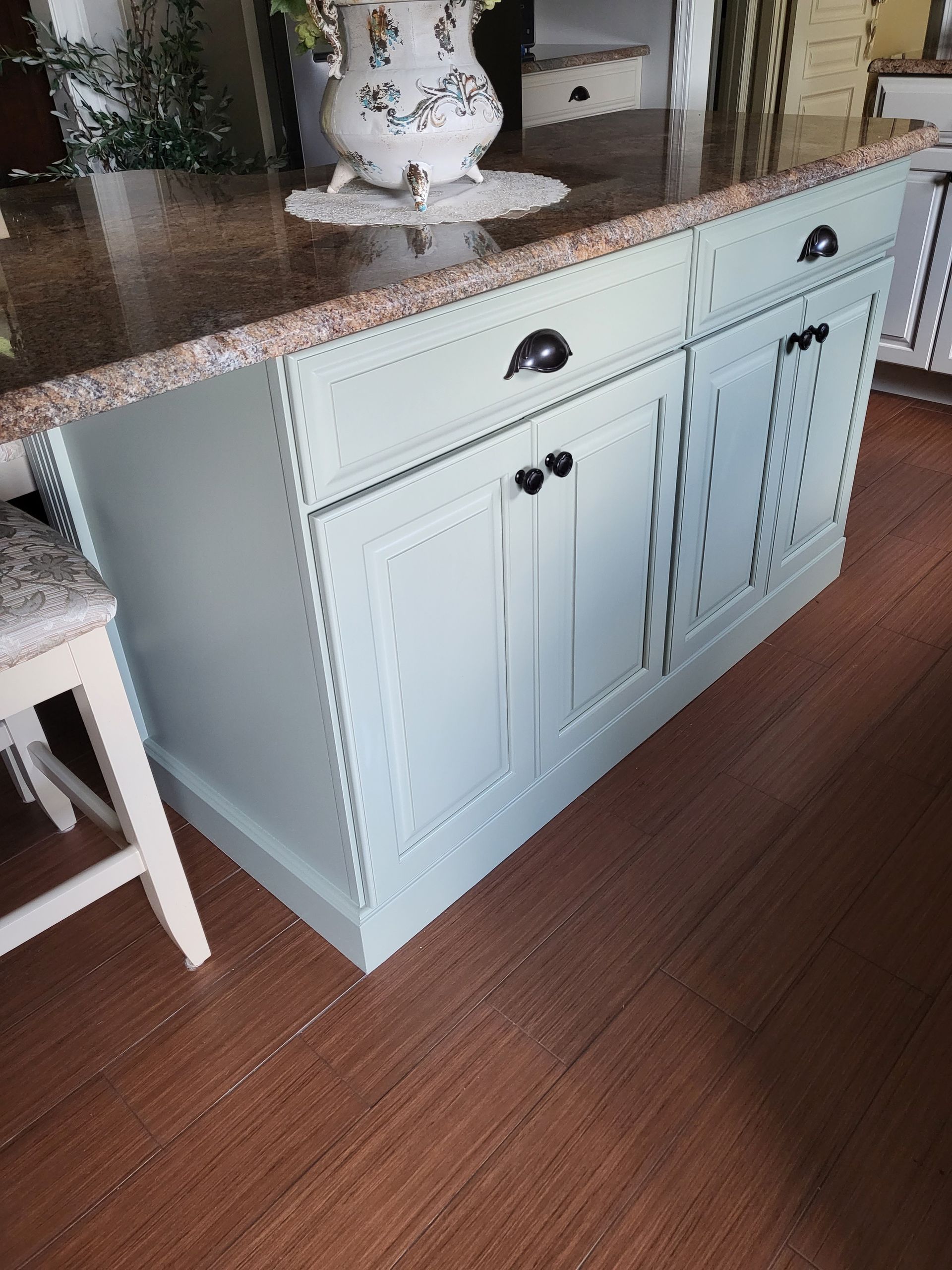 Kitchen remodeling and home interior decorating after photos in Springfield, MA