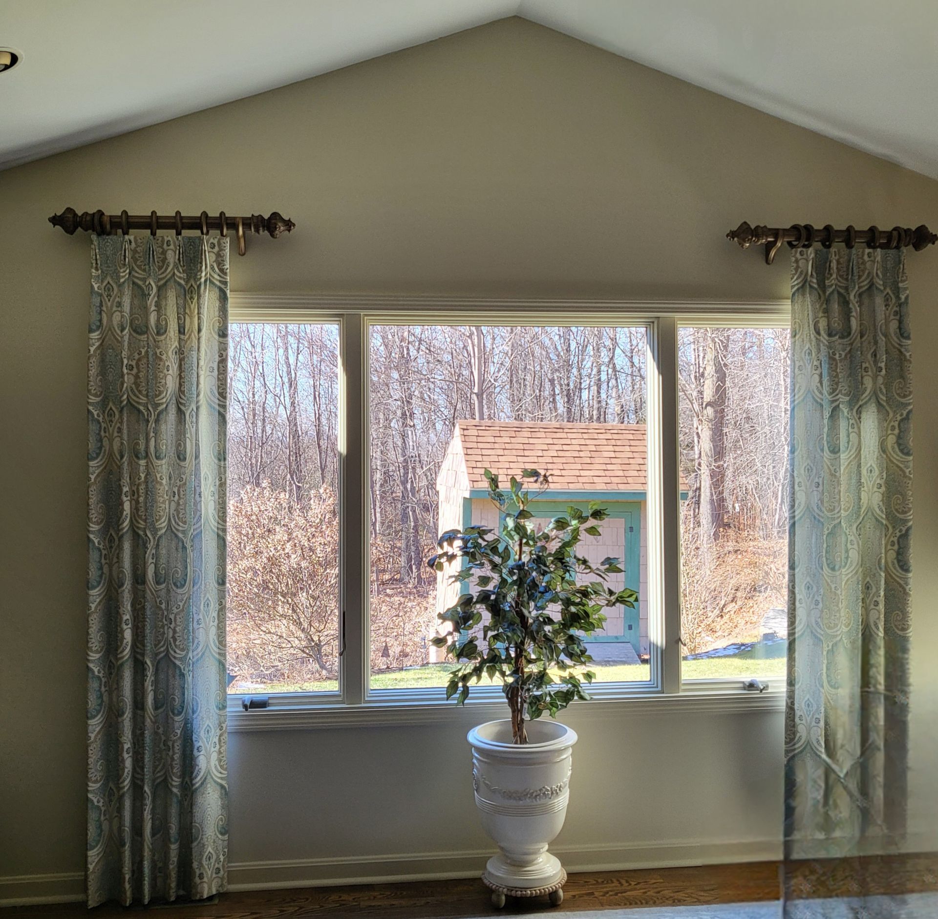 Office interior design project by Casual Elegance Decor in Springfield, MA After Photos