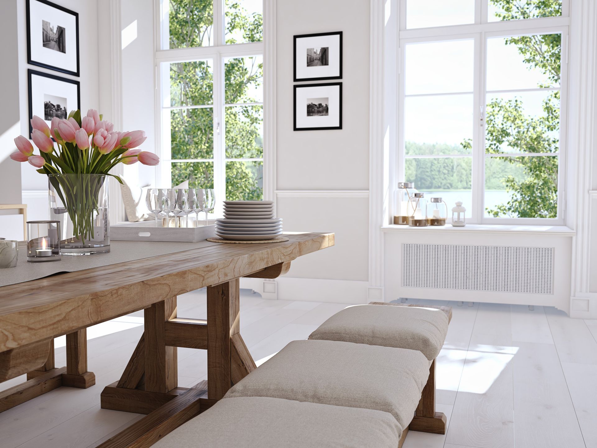 Spring interior decor