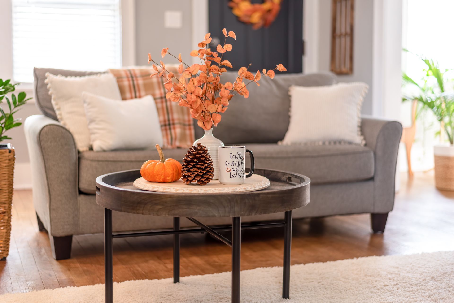 Designing interior of home for fall