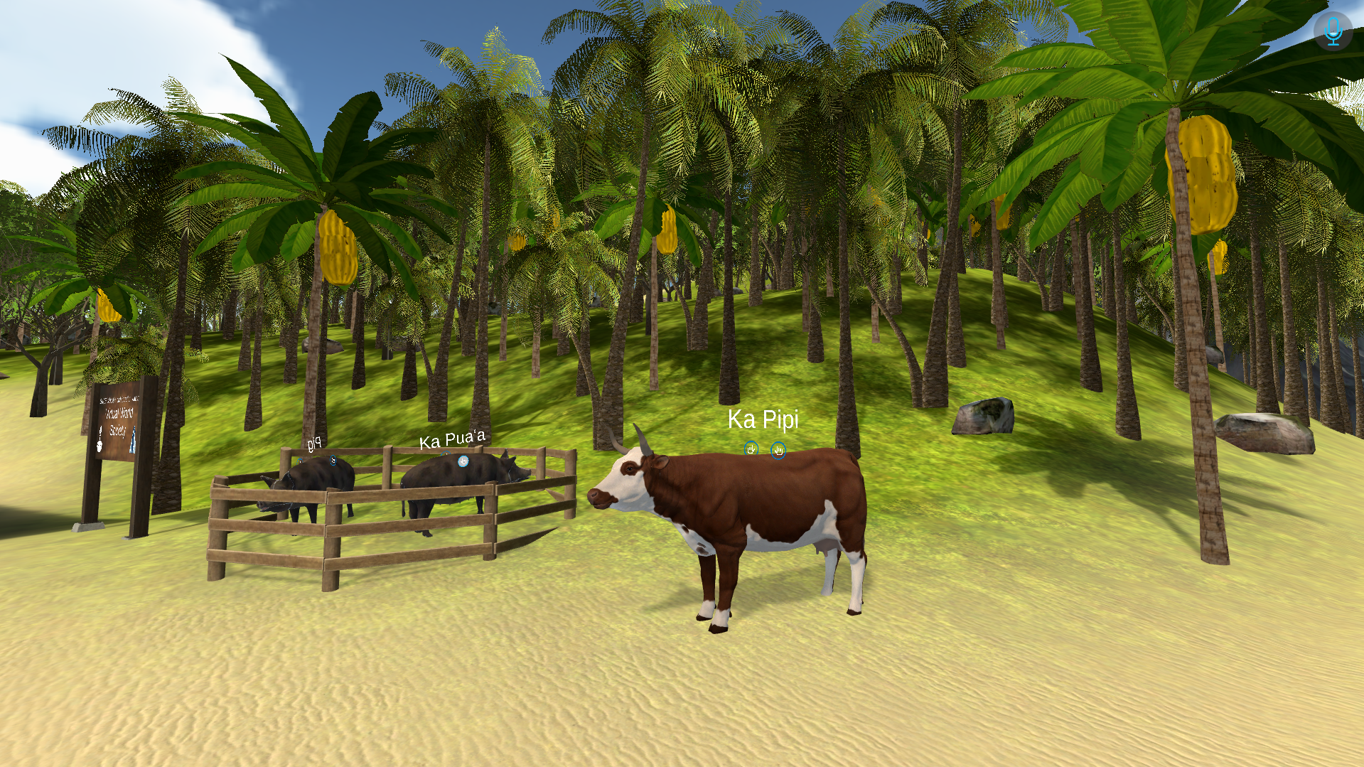 A candle with a red flame is on a wooden table