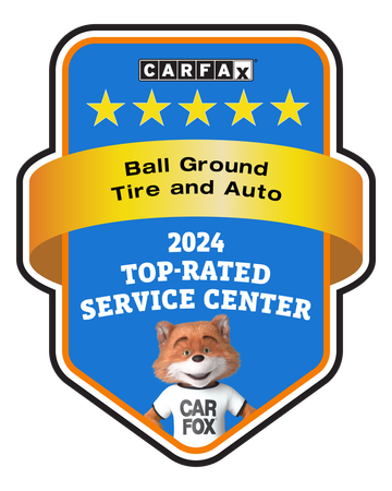 CARFAX 2O24 TOP-RATED SERVICE CENTER | Ball Ground Tire and Auto