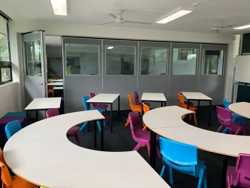 Operable Walls at Ku Ring Gai High School