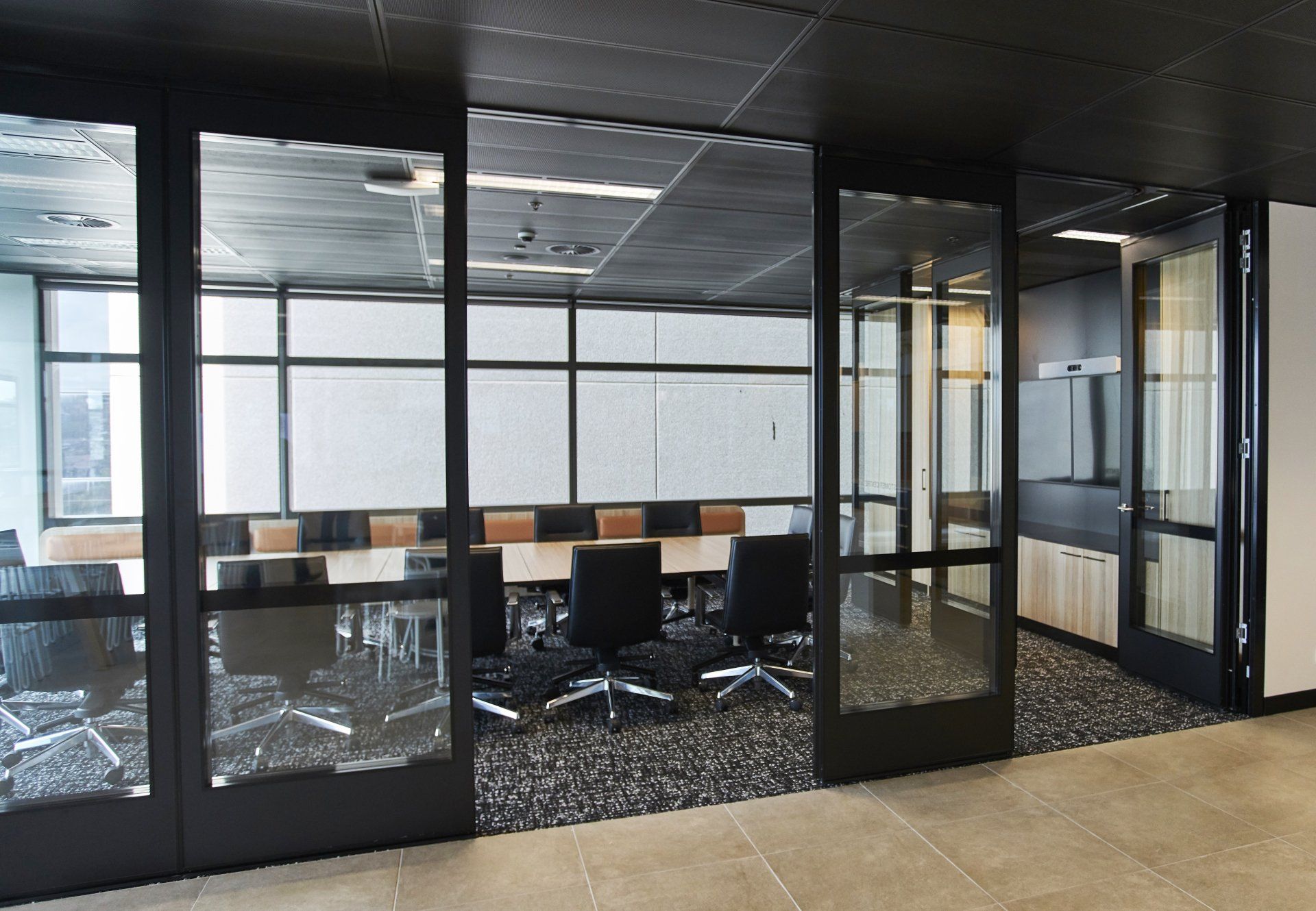 Double-Glazed Operable Wall