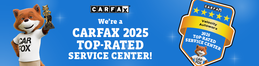 Carfax 2025 Top-Rated Service Center | Velocity Autoworkx