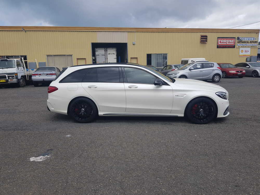 White car — Smash Repairs in Coffs Harbour, NSW