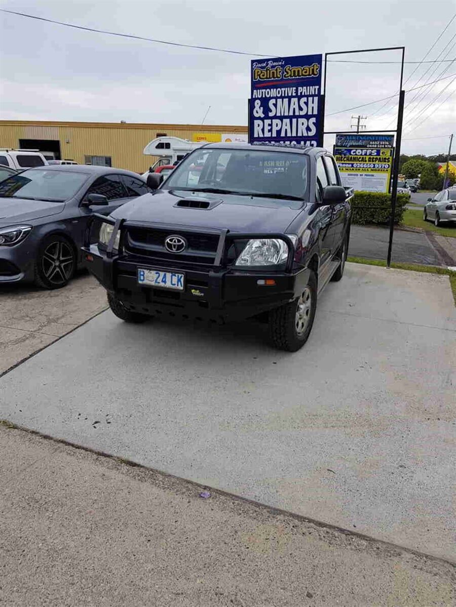 Black car — Smash Repairs in Coffs Harbour, NSW