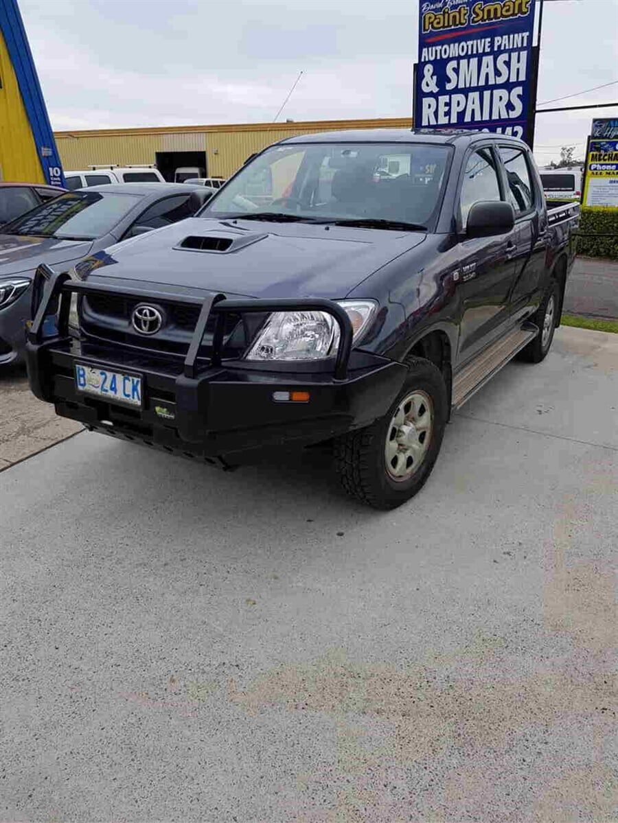 Black truck — Smash Repairs in Coffs Harbour, NSW
