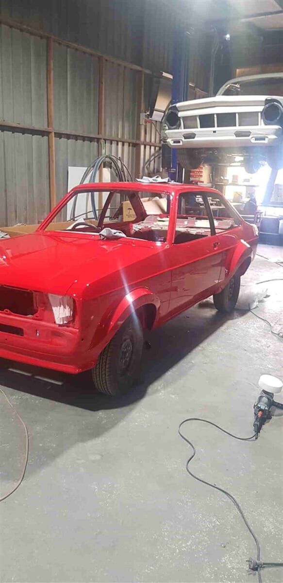 red car — Smash Repairs in Coffs Harbour, NSW