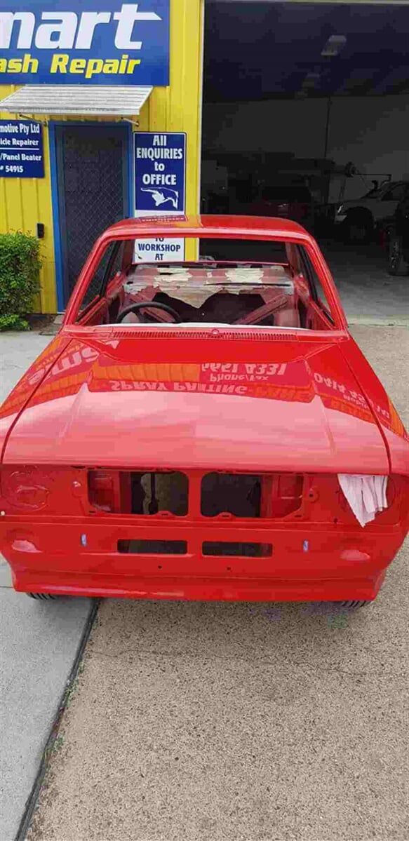 red car front — Smash Repairs in Coffs Harbour, NSW