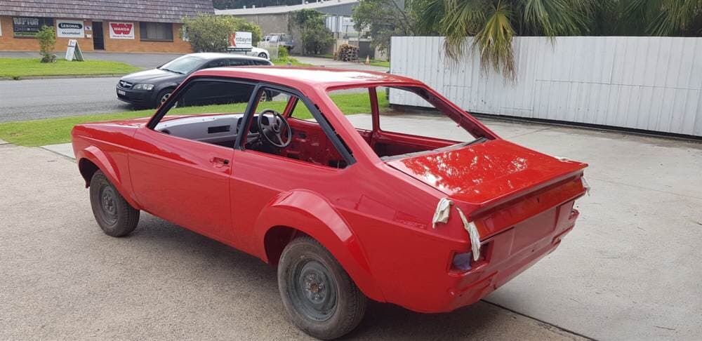 red car — Smash Repairs in Coffs Harbour, NSW