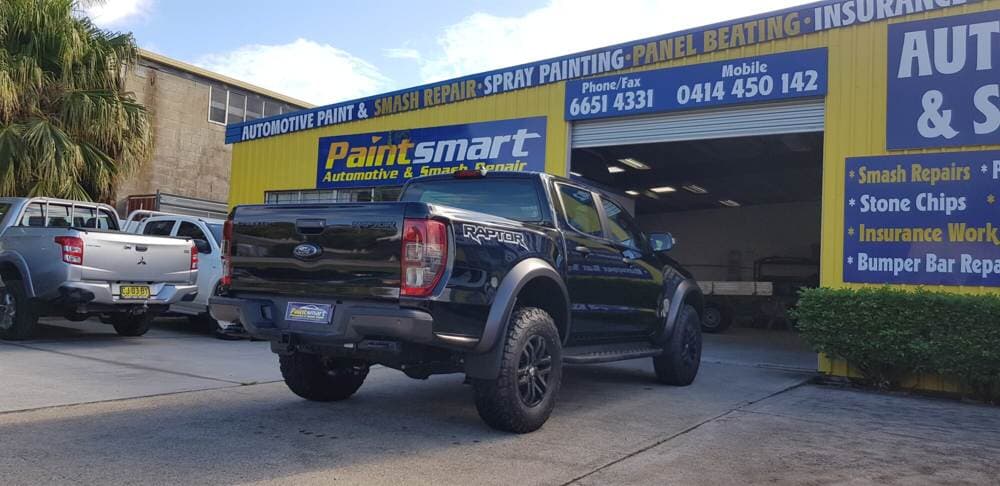 Black car — Smash Repairs in Coffs Harbour, NSW