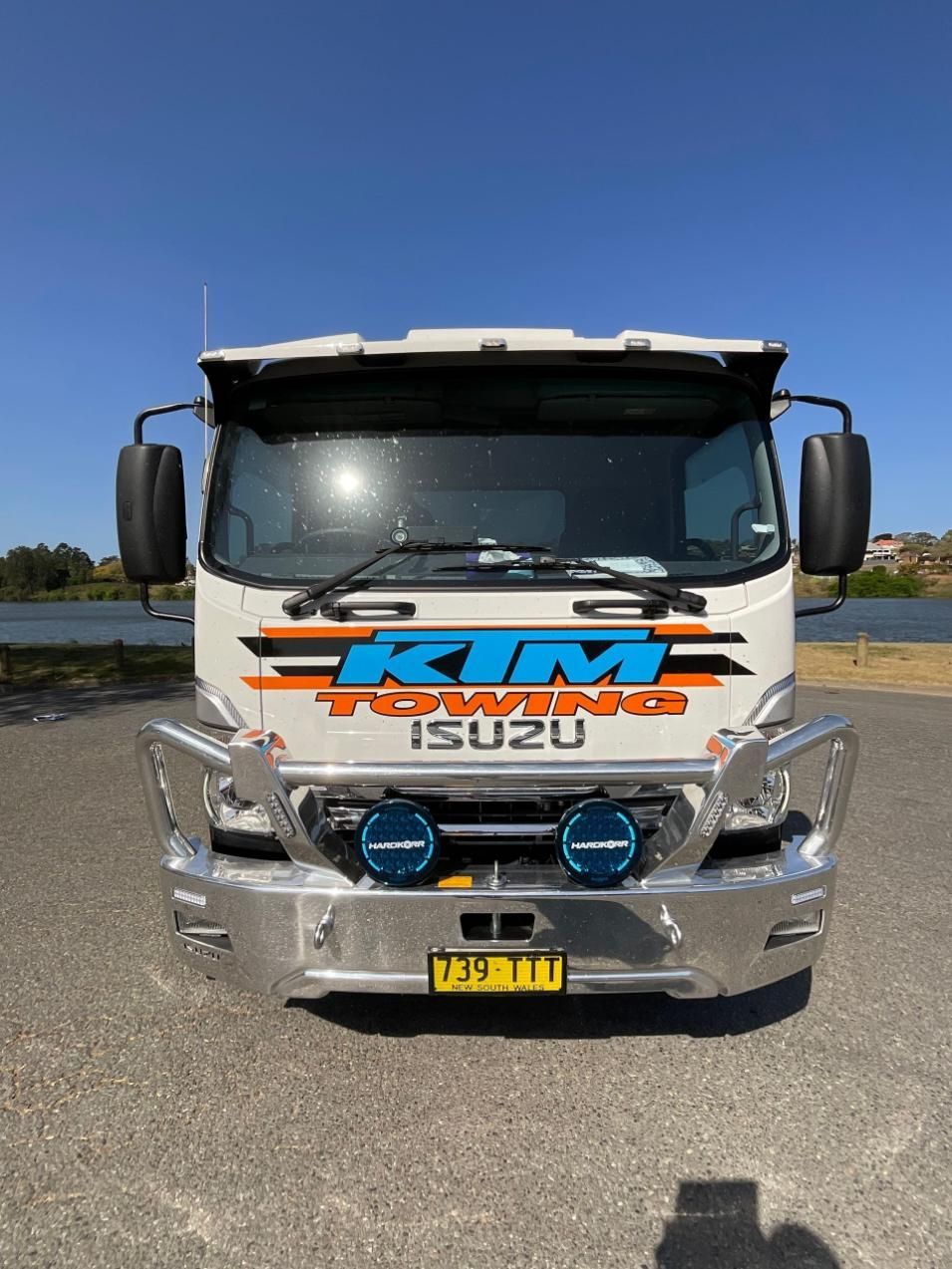 Front View of Tow Truck — KTM Towing In Kempsey, NSW