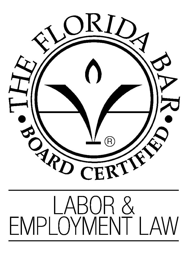 Florida Bar - Board Certified Labor And Employment Law - Logo