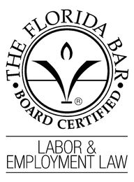 Florida Bar - Board Certified Labor And Employment Law - Logo