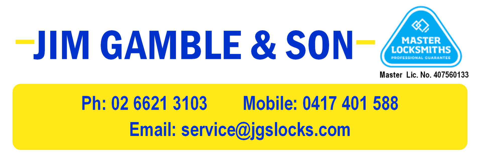 Jim Gamble & Son Locksmiths: Locksmith Services in Lismore