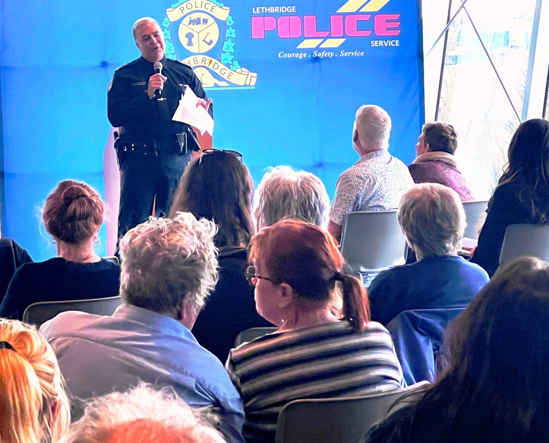 Lethbridge Police Gain Valuable Community Feedback At Town Hall Meeting