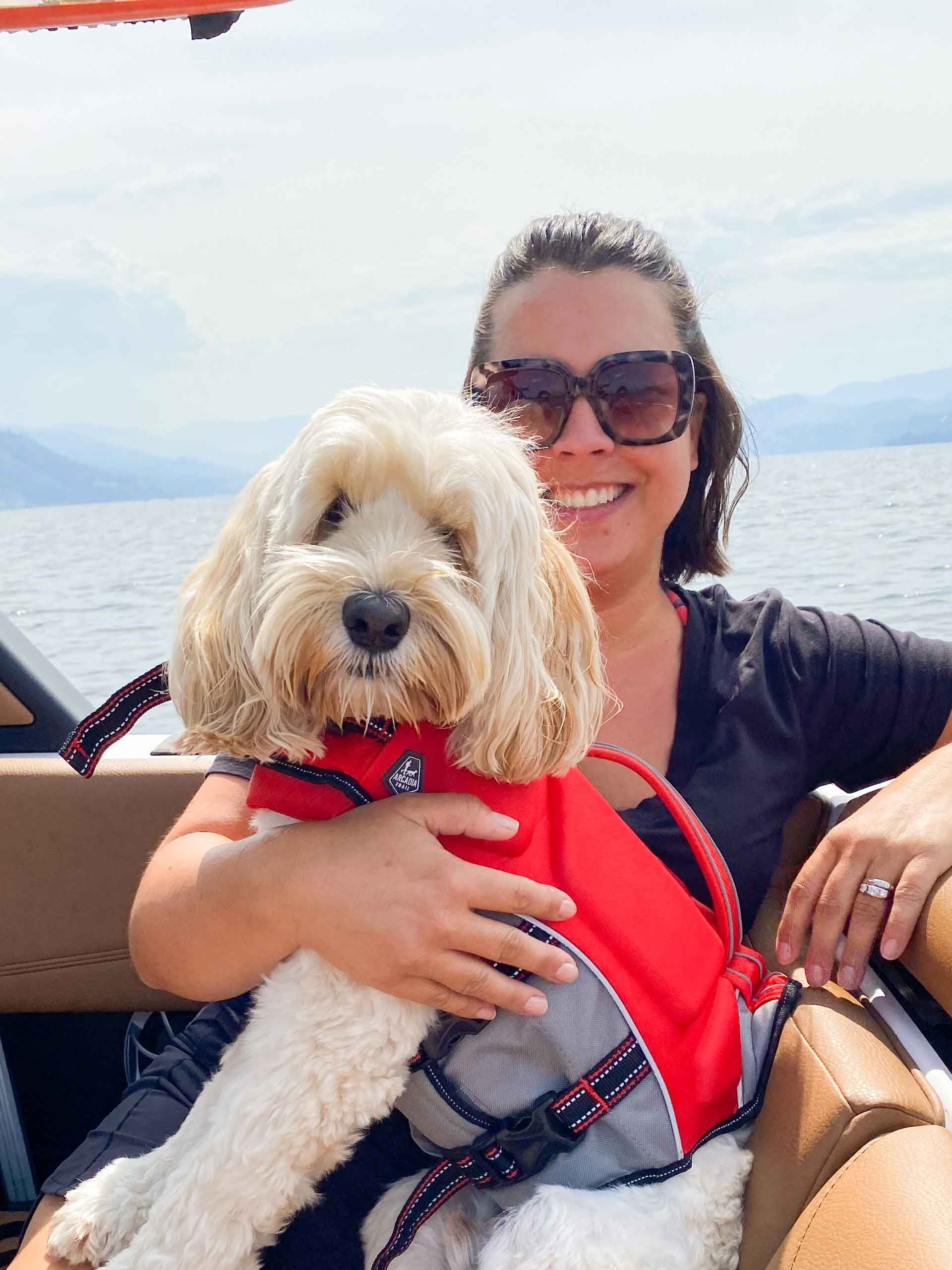 Maryanne Lechleiter at Skaha Lake