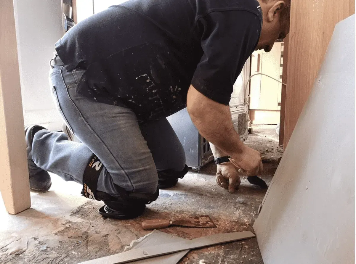 Preparing floor for tiling north shore