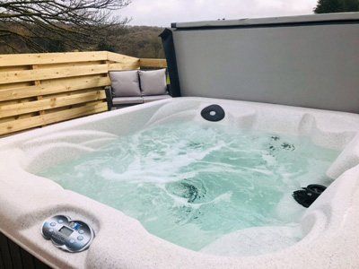 Dark Skies Mega Pod Hot Tub at Queensland Holiday Park
