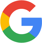 The google logo is a circle with a letter g in the middle.