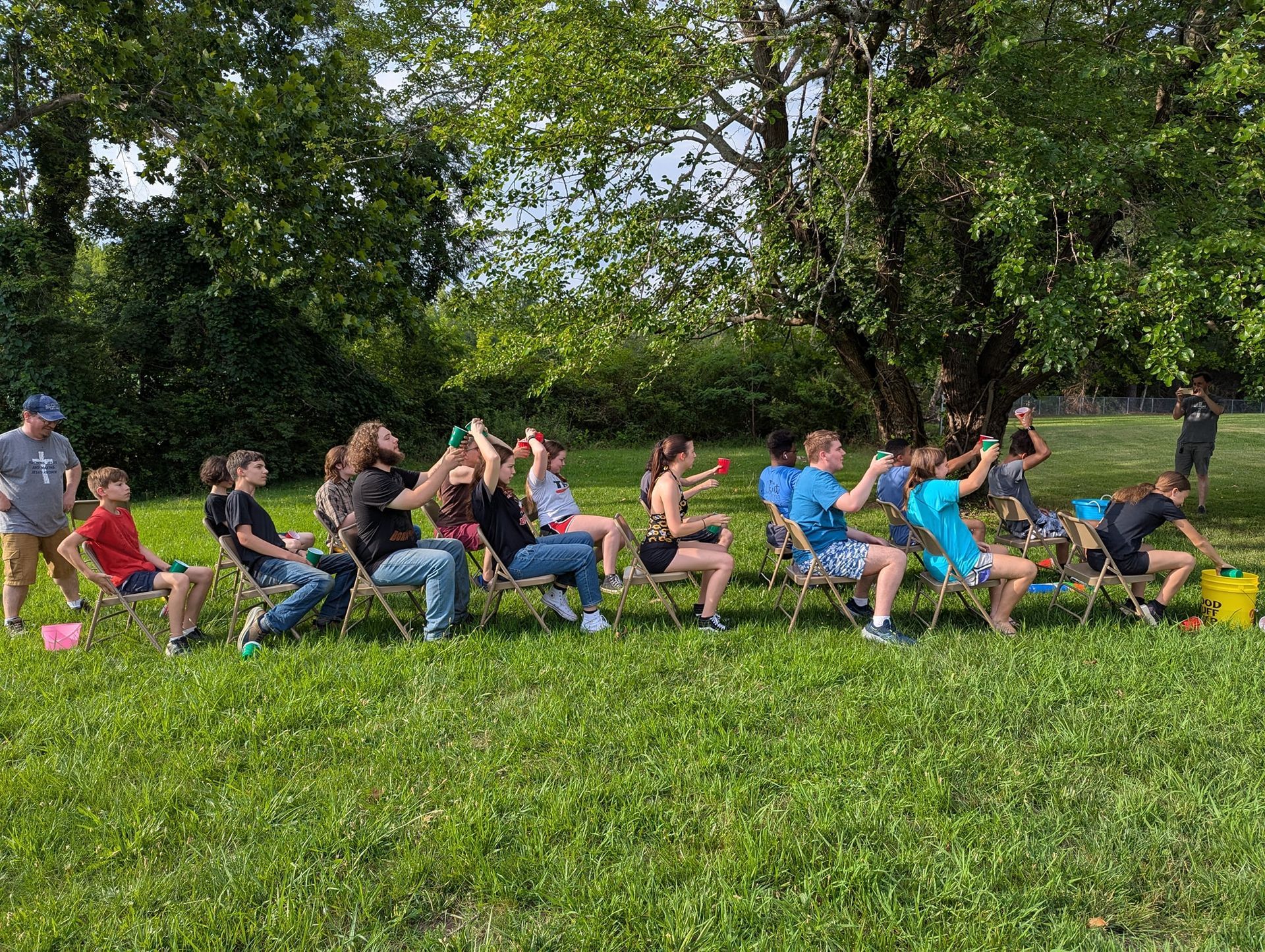 HUMC Youth during Splash Fest 2025