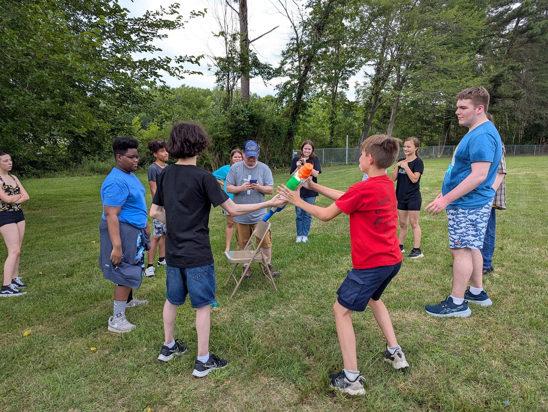 HUMC Youth during Splash Fest 2025