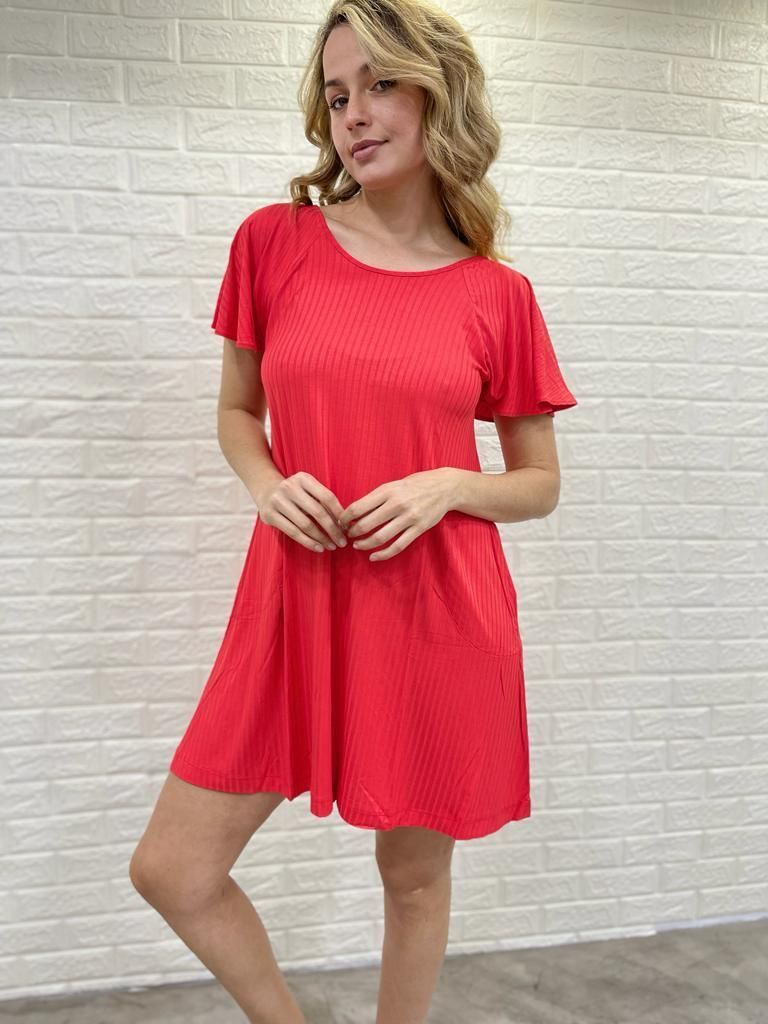 VESTIDO VOLADO