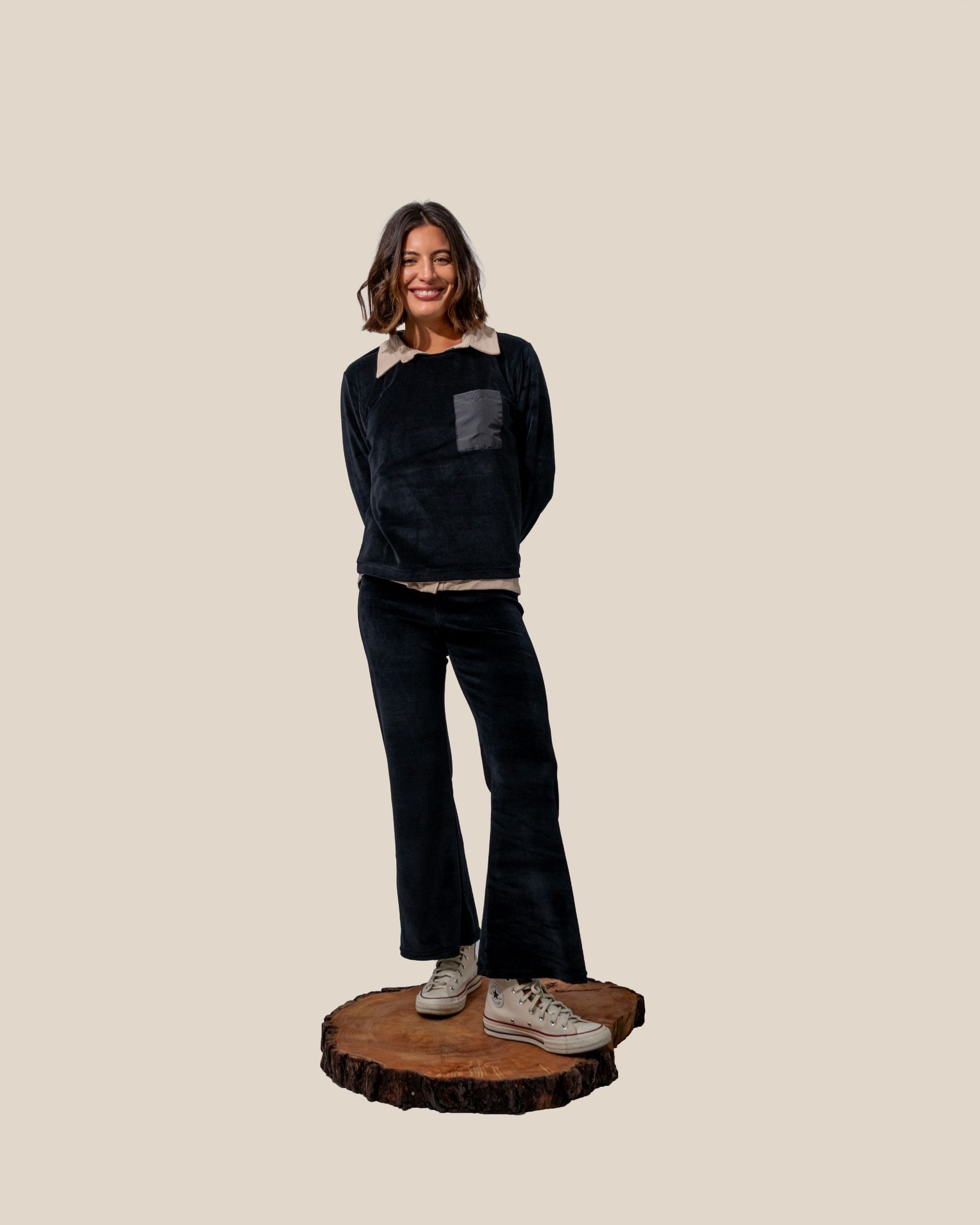 PANTALONPLUSHYOXFORD