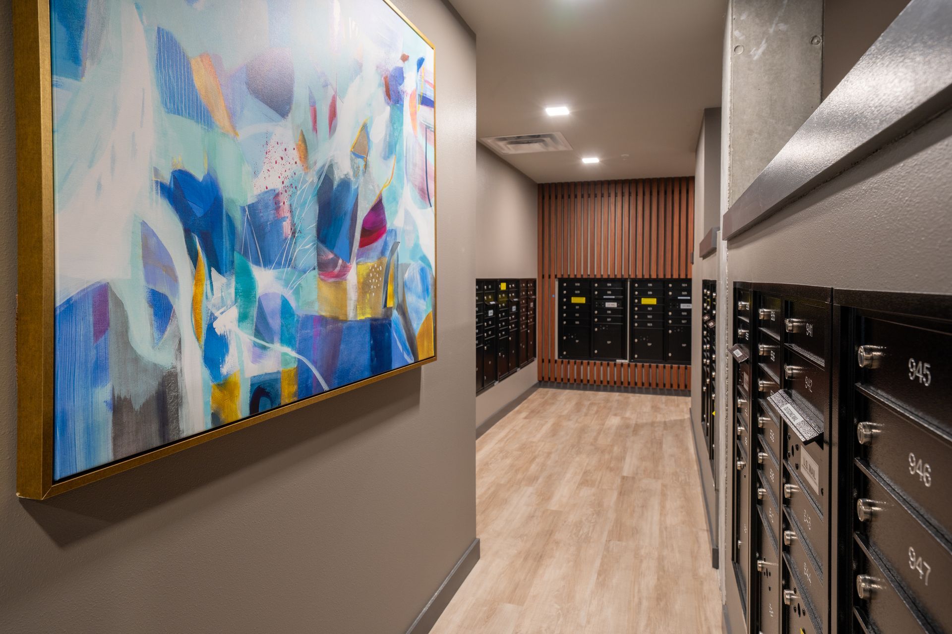 package and mail room