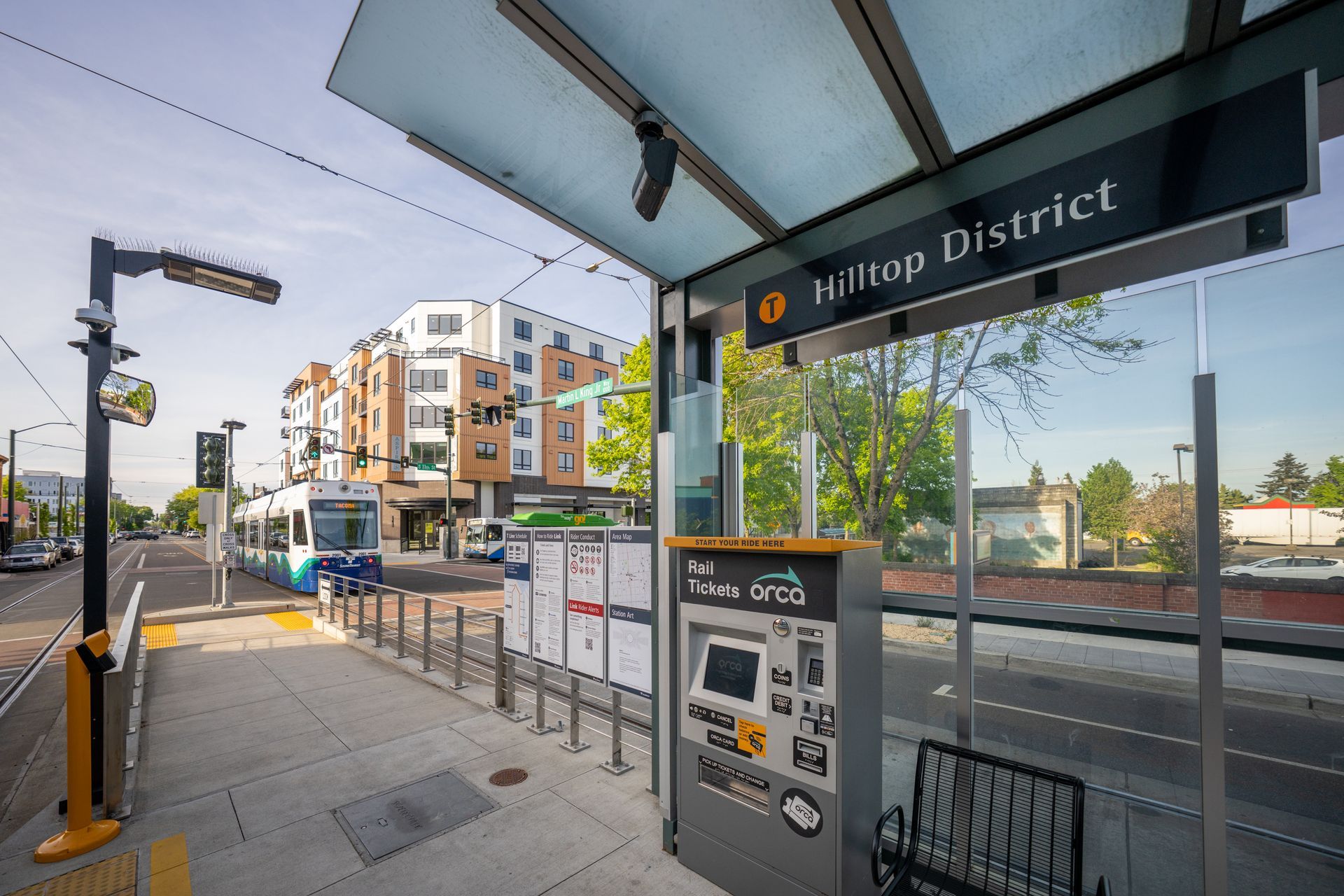 bus station outside of building