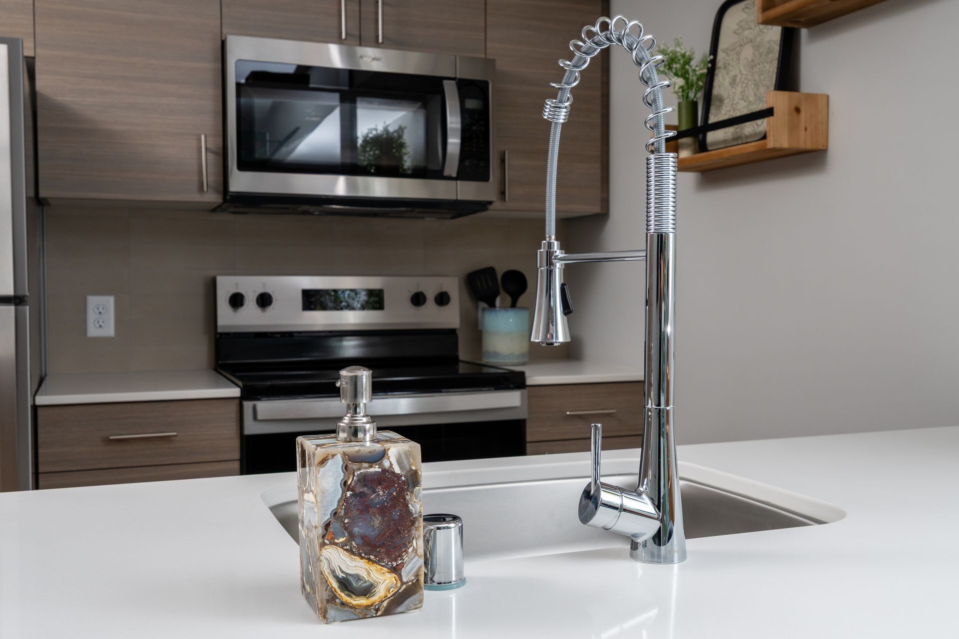 stainless steel faucet