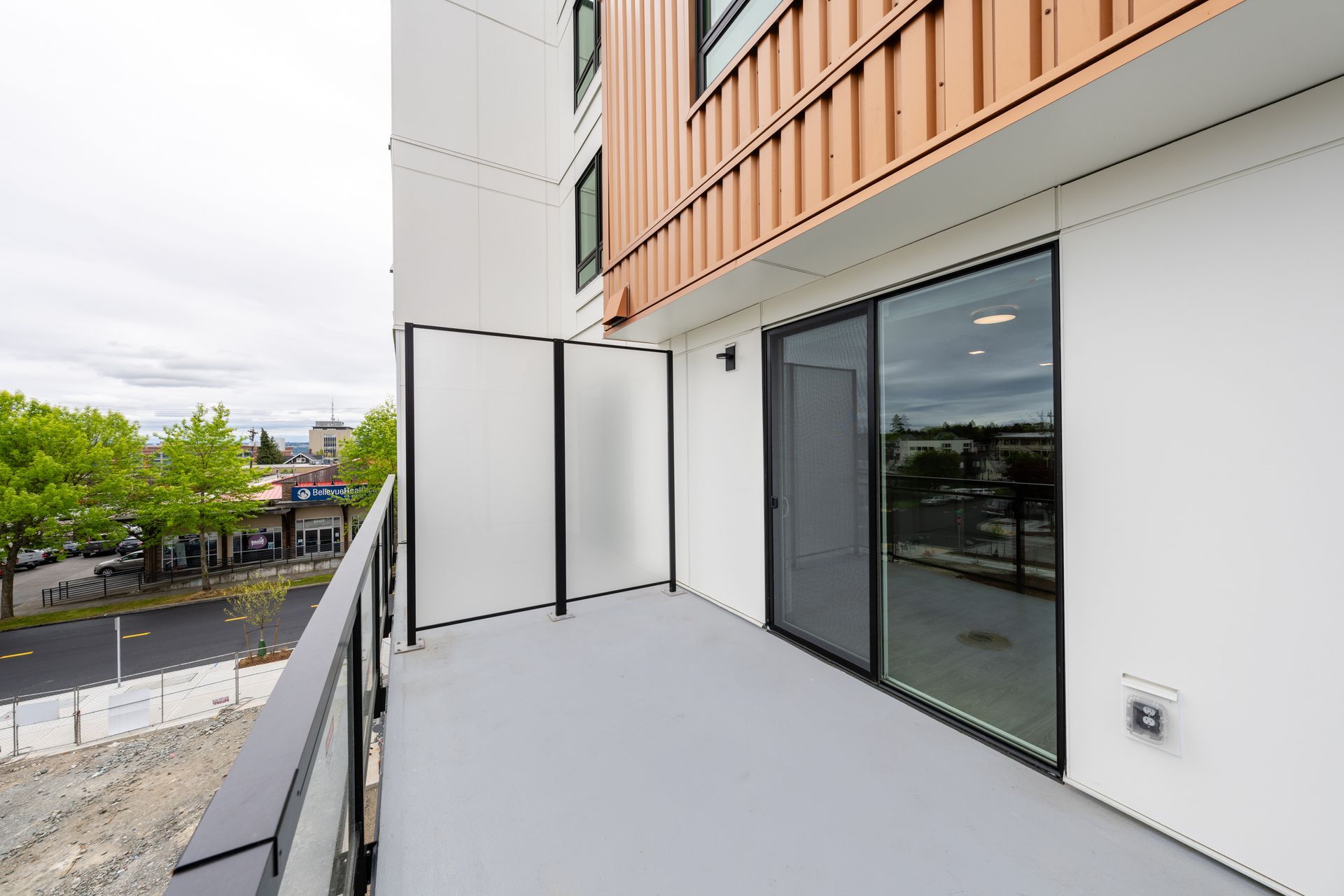 balcony off apartment living room