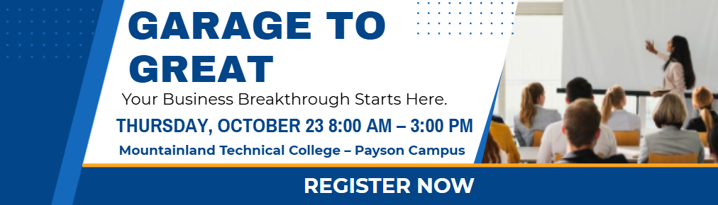 Utah entrepreneurs networking at a business workshop in Payson.