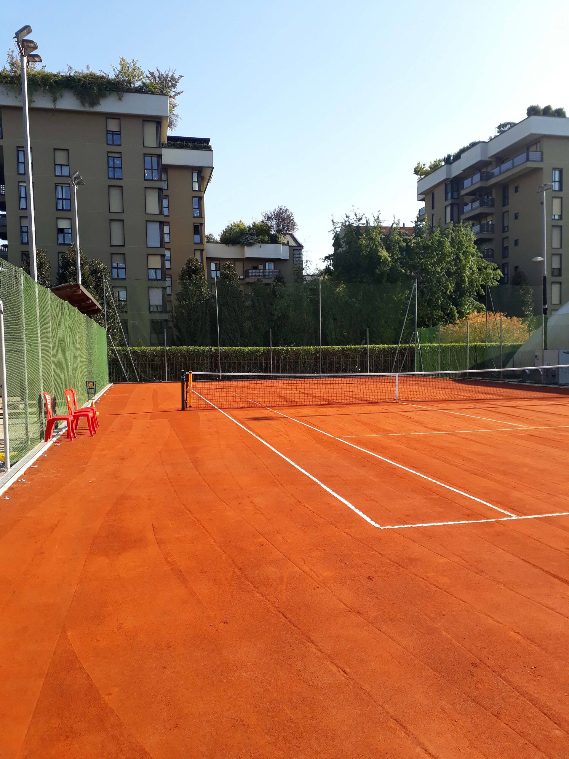 progettazione campi tennis Napoli e Milano