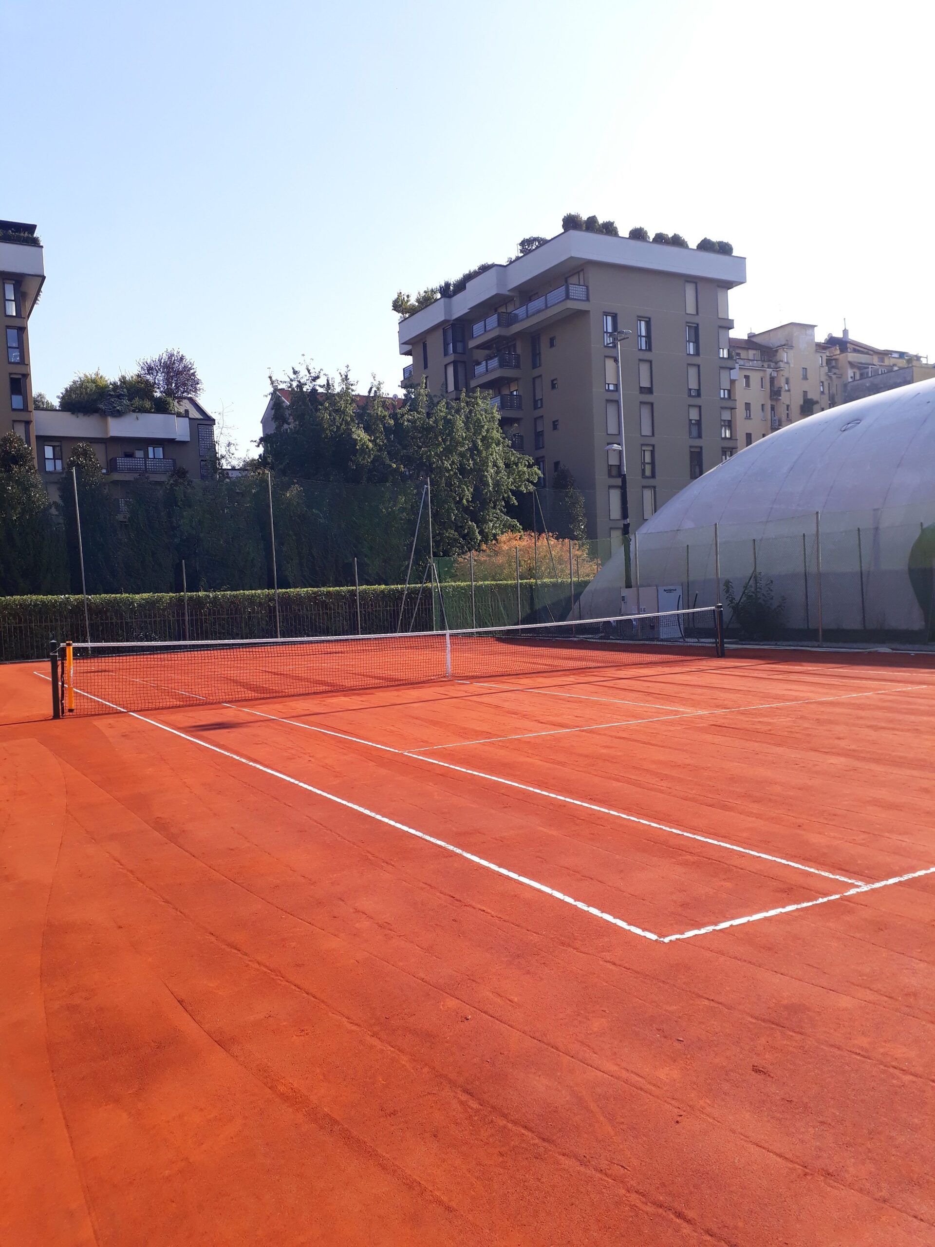 progettazione campi tennis Napoli e Milano