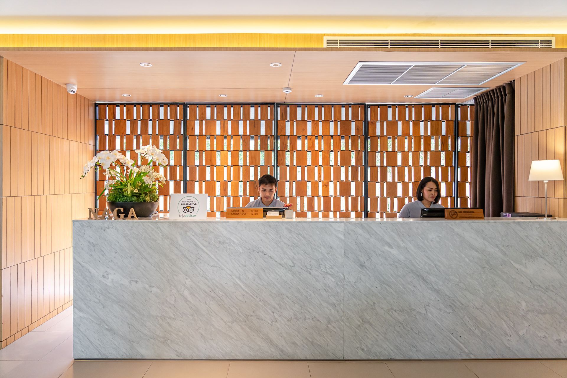 Naga Residence Hotel Bangkok -  24 hour reception