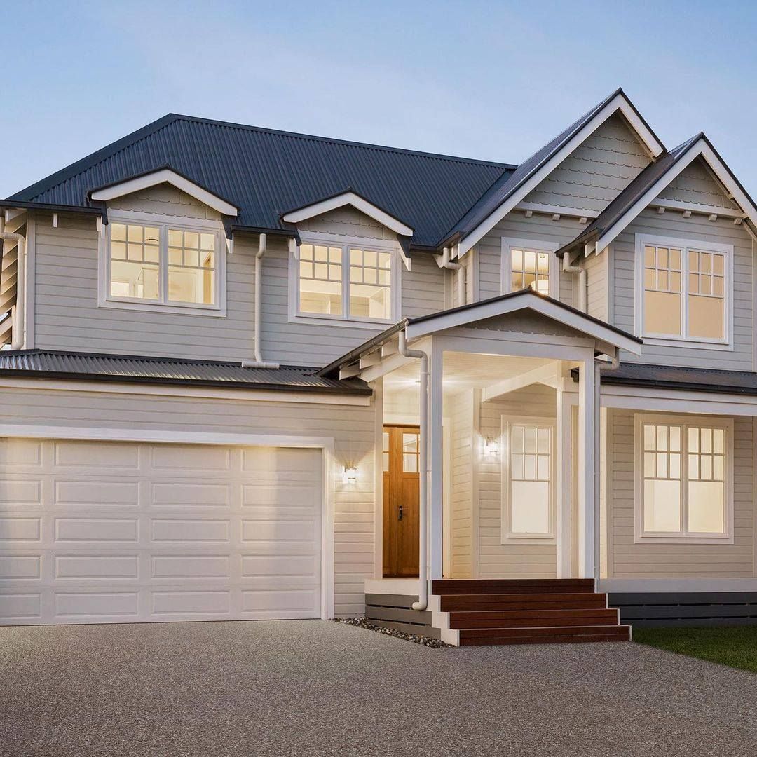 Two Painters Applying Finishing Touches to the Exterior of a Building — Painters in Singleton, NSW