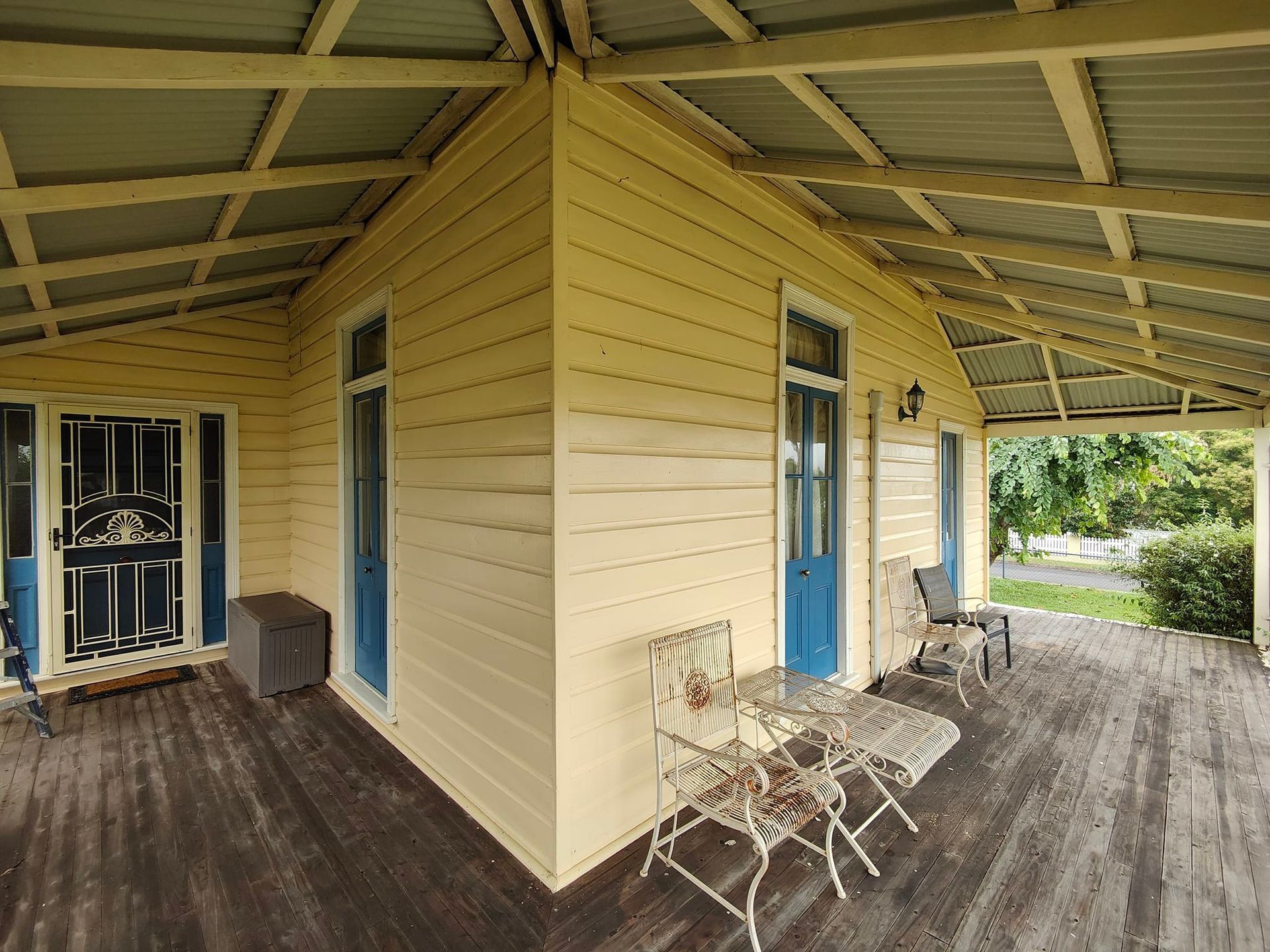 Painting a Window Side Panel — Painting Services in the Hunter Valley, NSW