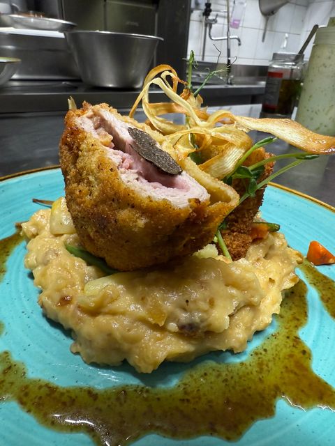 Cordon bleu.